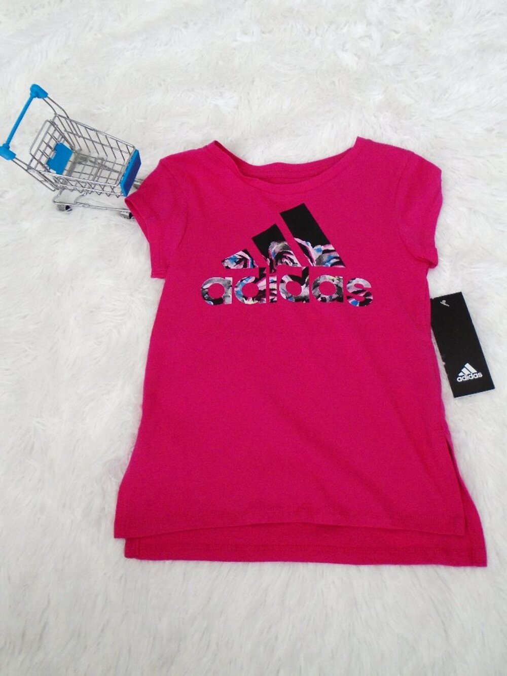 Adidas Girls Pink Magenta Shirt 3T